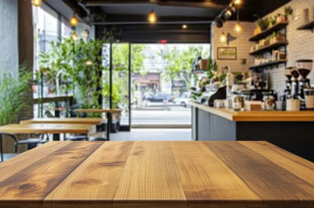 Intérieur coffee shop